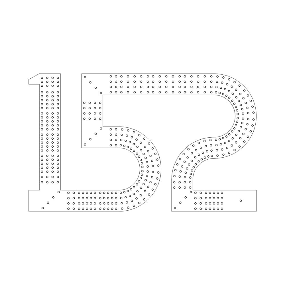 15 for 2 Cribbage Board Pattern / Template