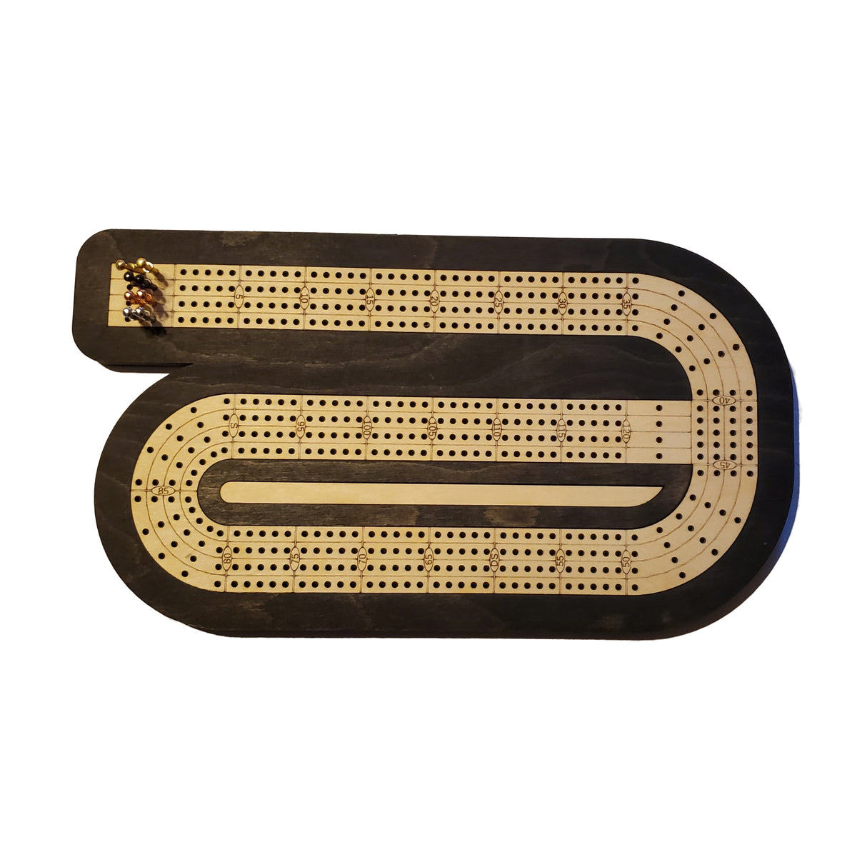Standard 4 Lane Cribbage Board